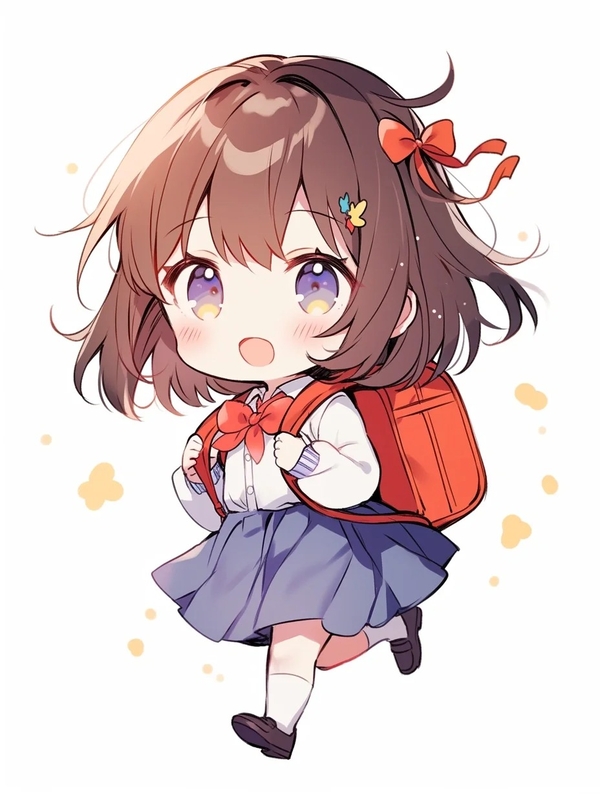 ảnh chibi học sinh 16