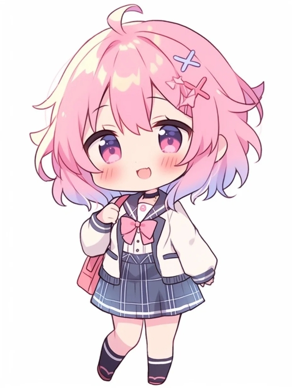 ảnh chibi học sinh 18