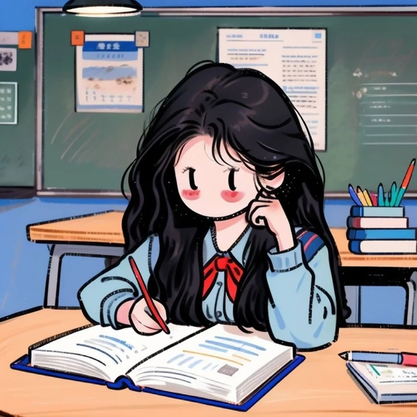 ảnh chibi học sinh 3