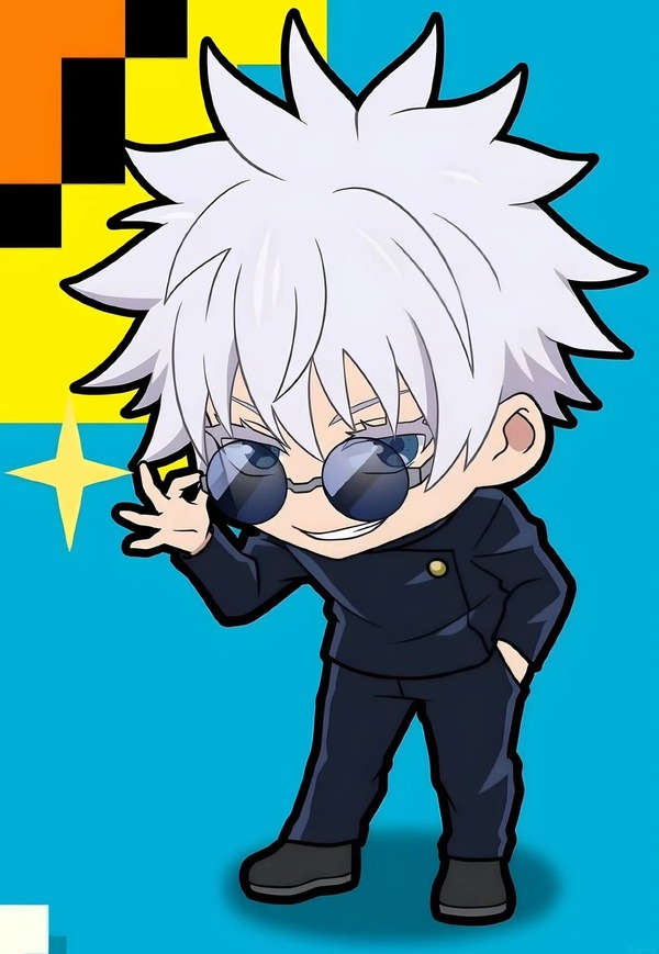ảnh gojo chibi 16