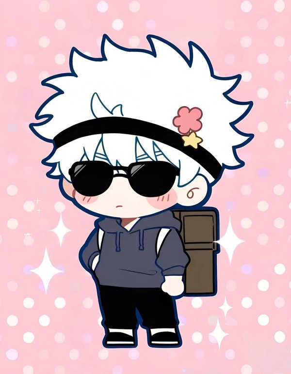 ảnh gojo chibi 17
