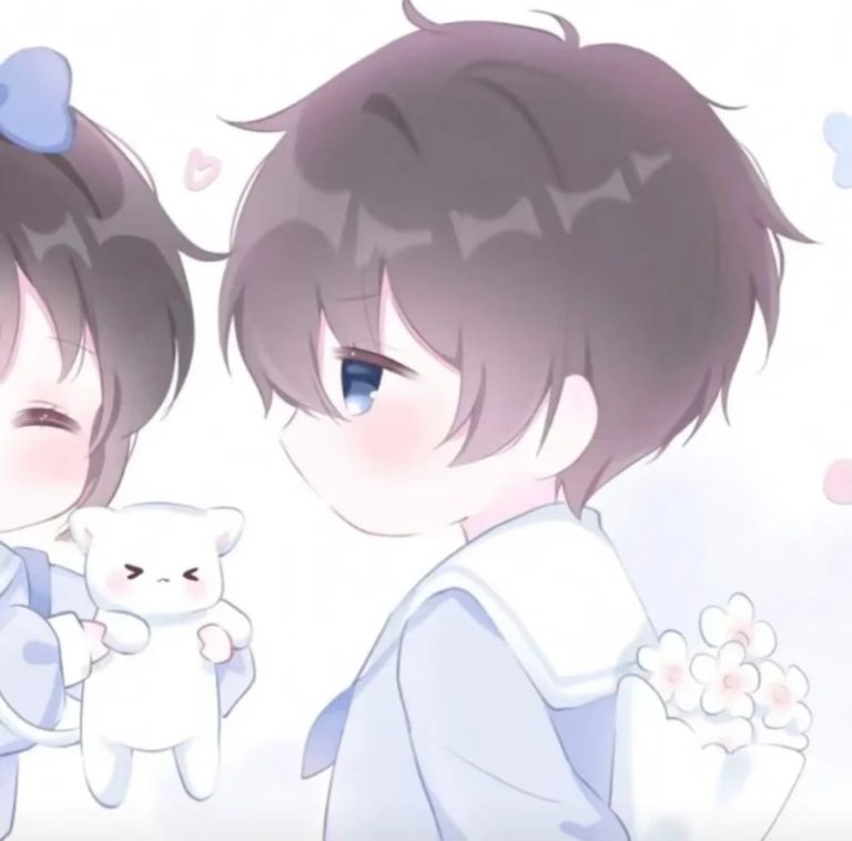 avatar đôi cute chibi 1