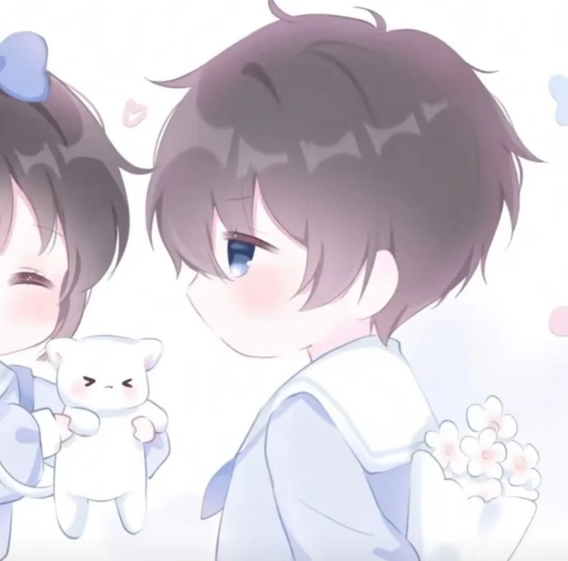 avatar đôi cute chibi 1