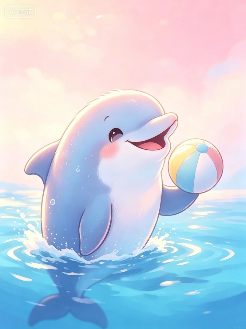 cá heo chibi 10