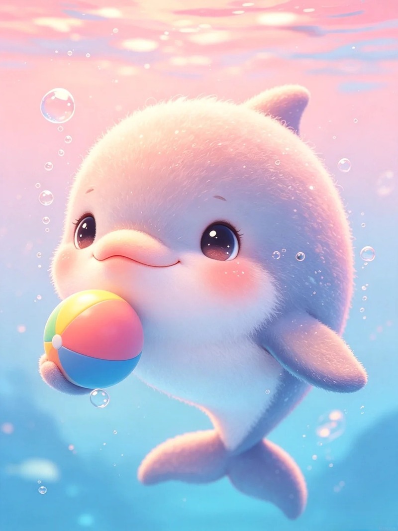 cá heo chibi 12