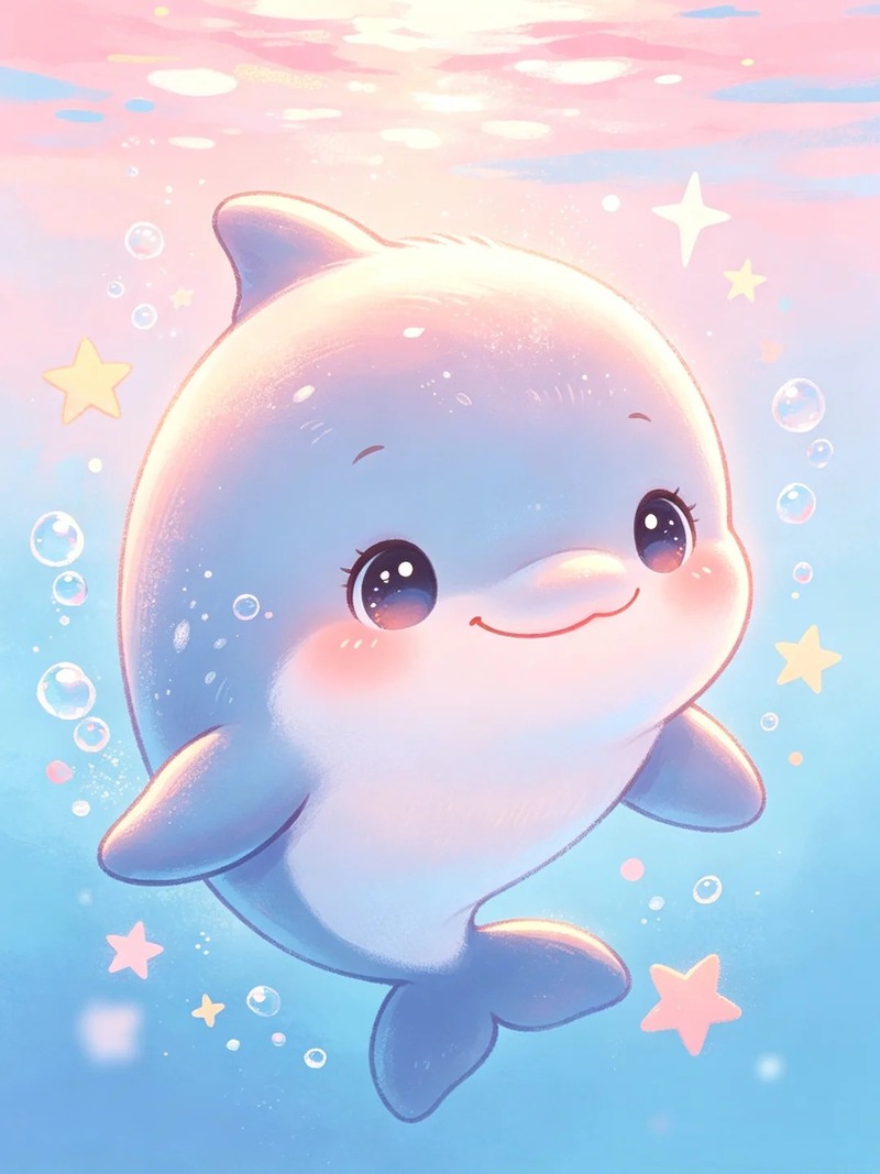 cá heo chibi 15