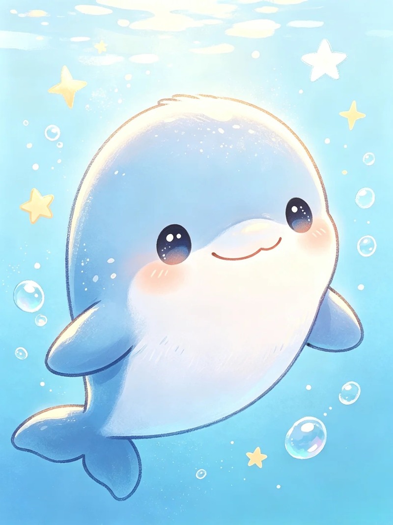 cá heo chibi 19