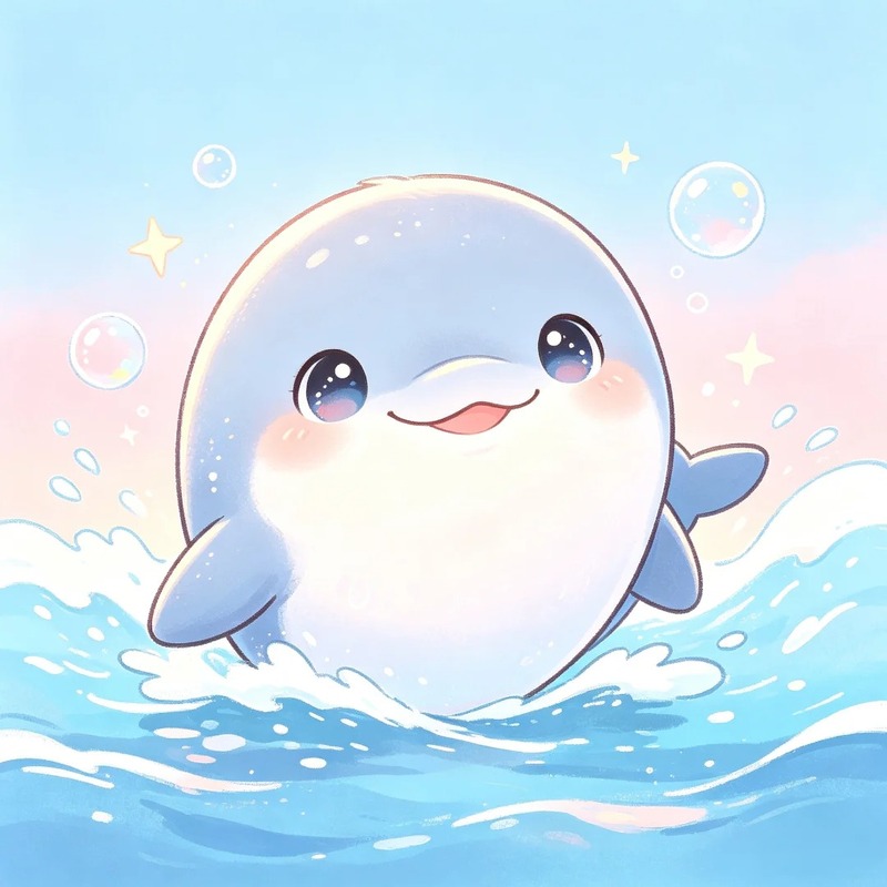 cá heo chibi 29