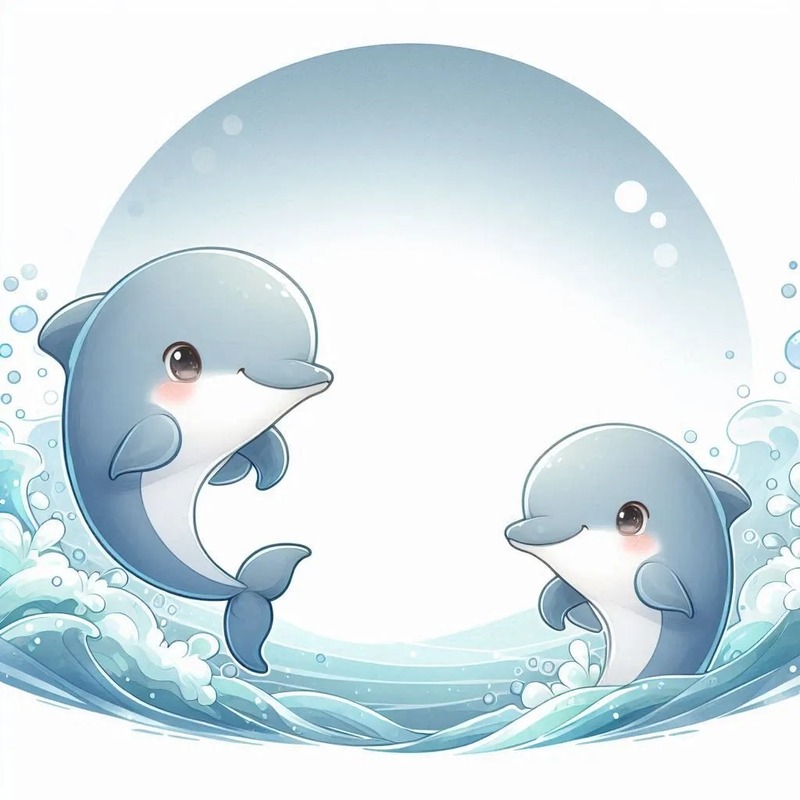 cá heo chibi 31