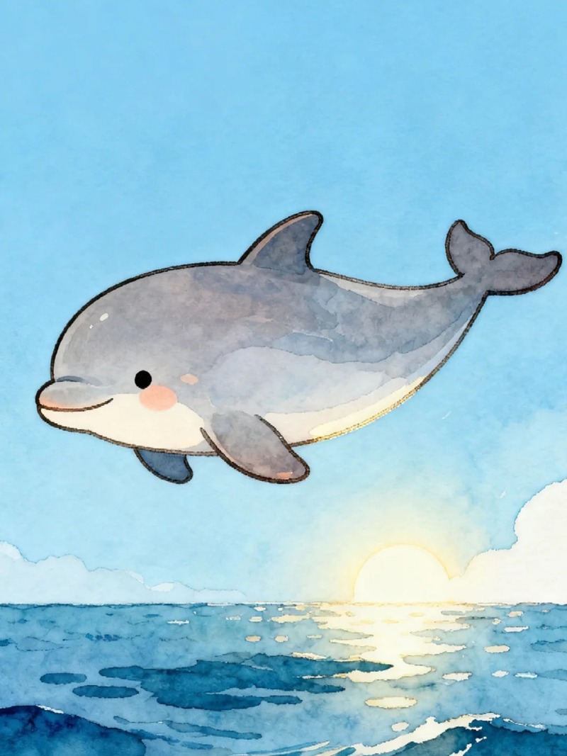 cá heo chibi 33