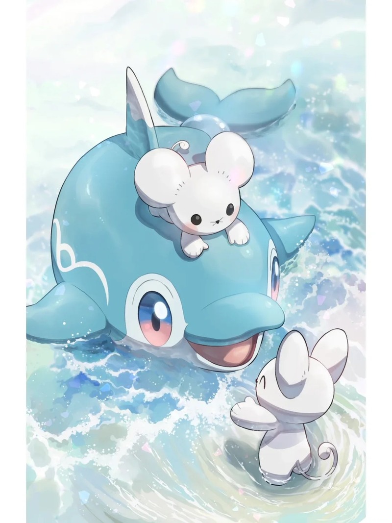 cá heo chibi 36