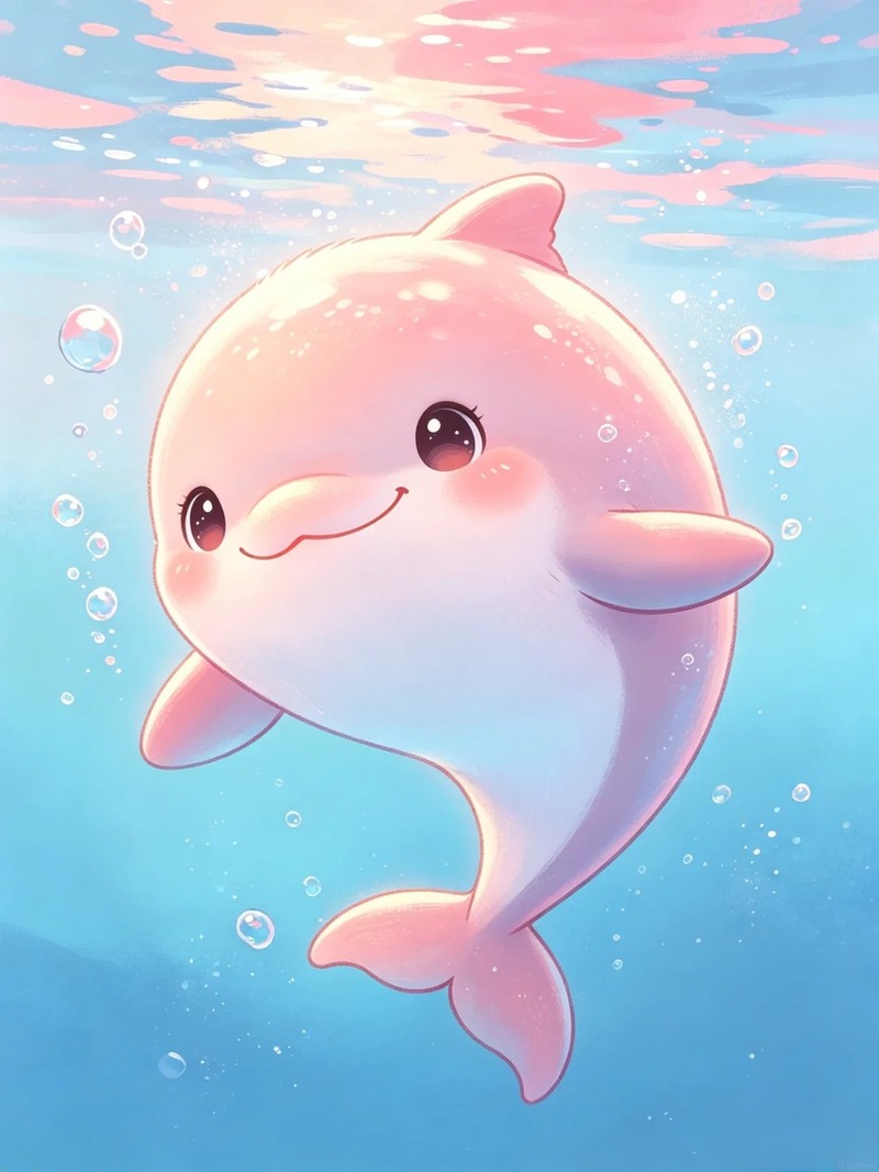 cá heo chibi 9