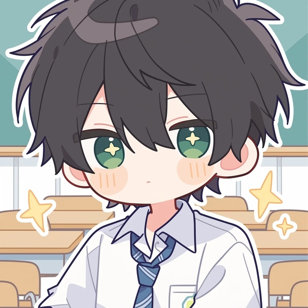 chibi học sinh nữ