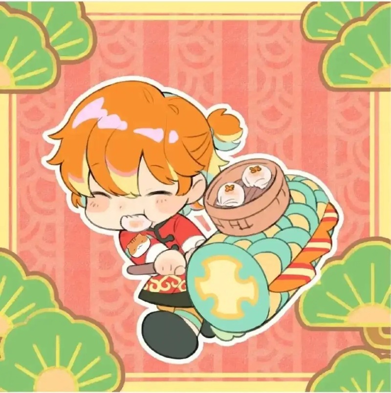 chibi tết cute 18