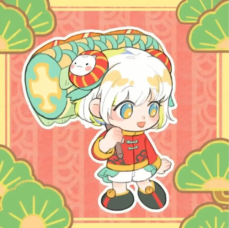 chibi tết cute 19