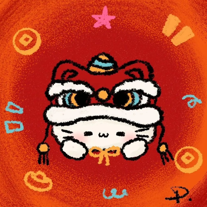 chibi tết cute 2