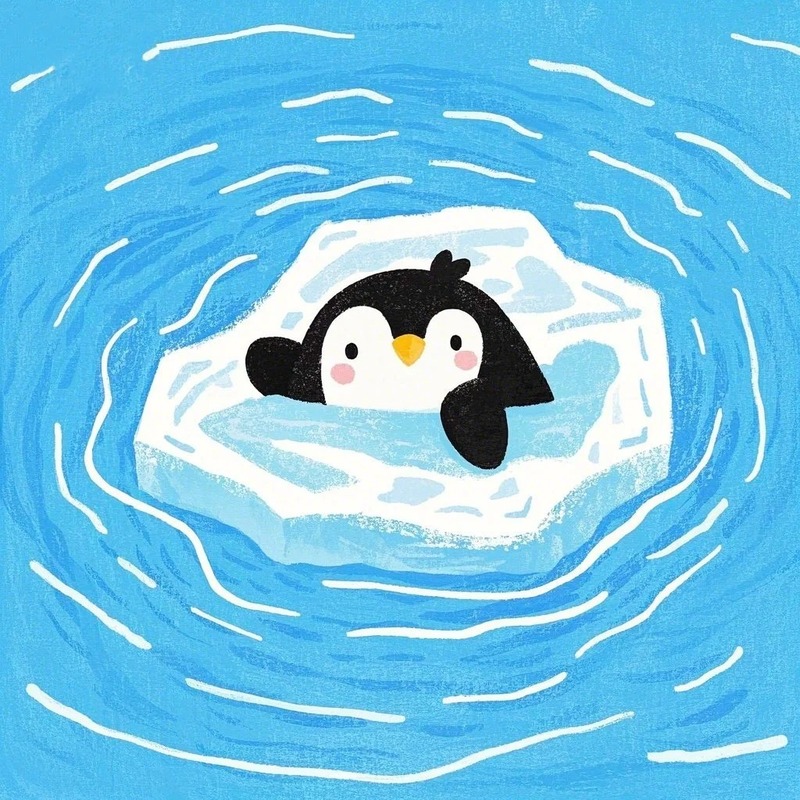 chim cánh cụt chibi 2