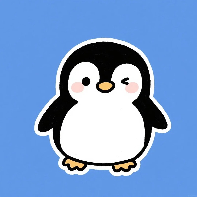 chim cánh cụt chibi 20