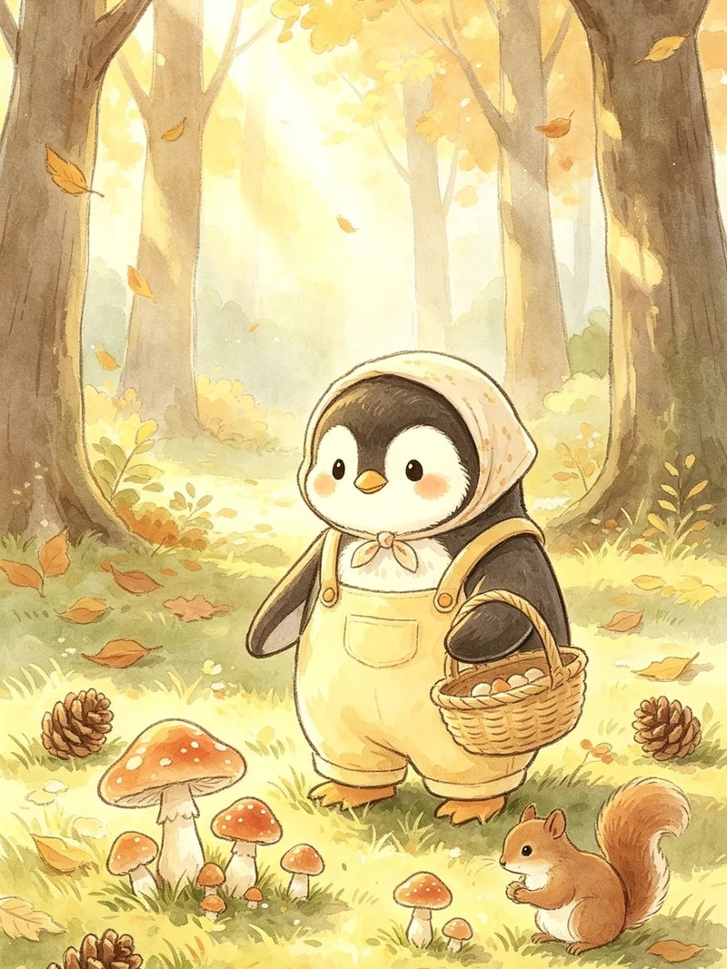 chim cánh cụt chibi 23