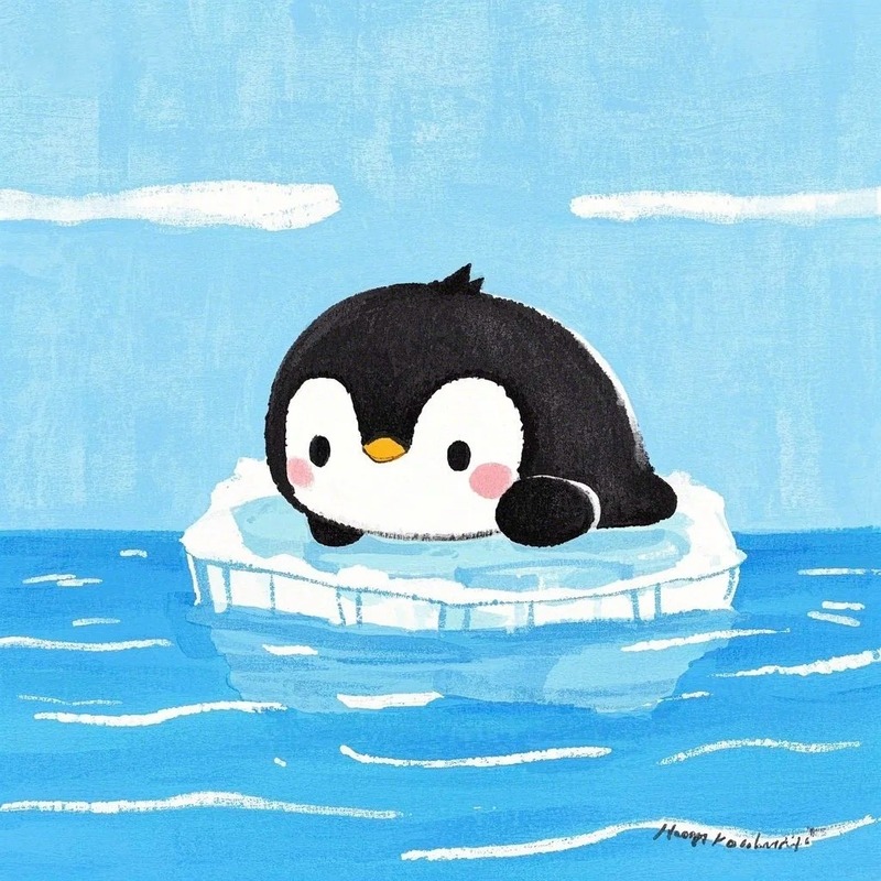 chim cánh cụt chibi 39