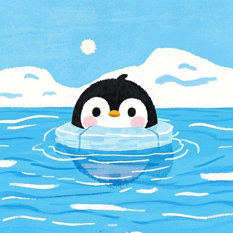 chim cánh cụt chibi 40