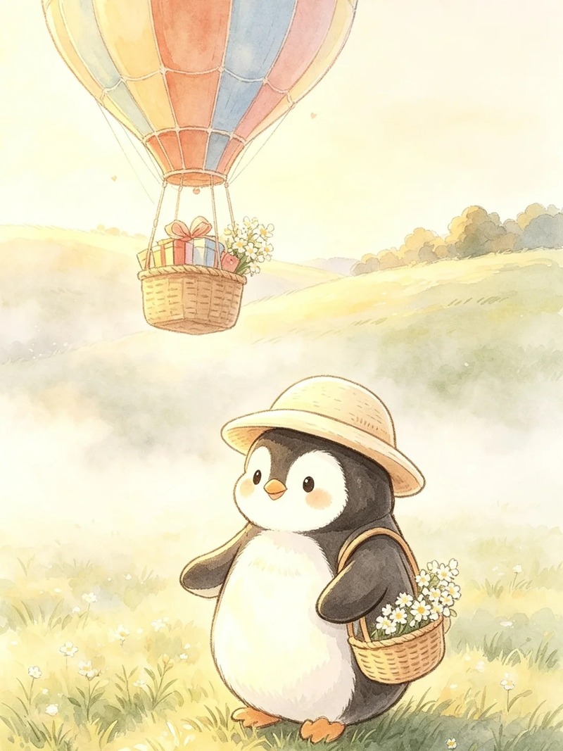 chim cánh cụt chibi 41