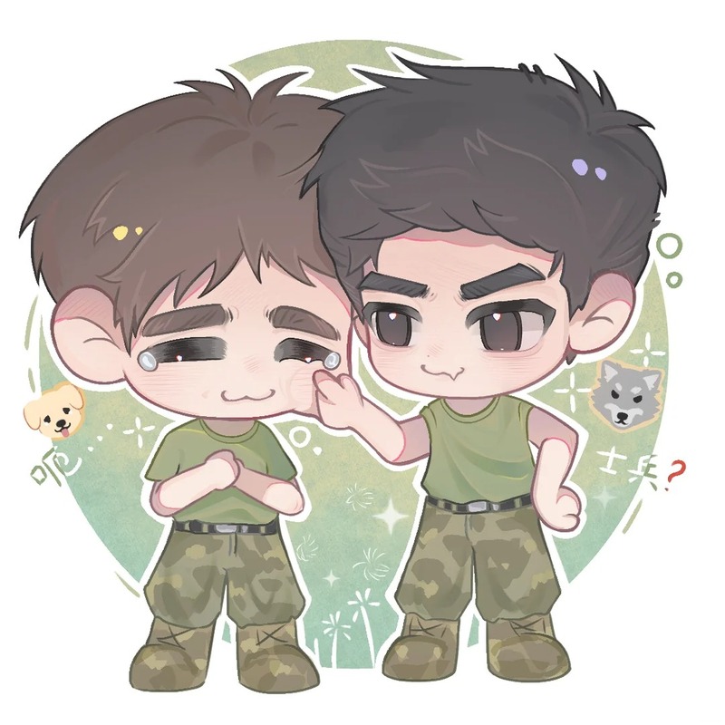 chú bộ đội chibi 21