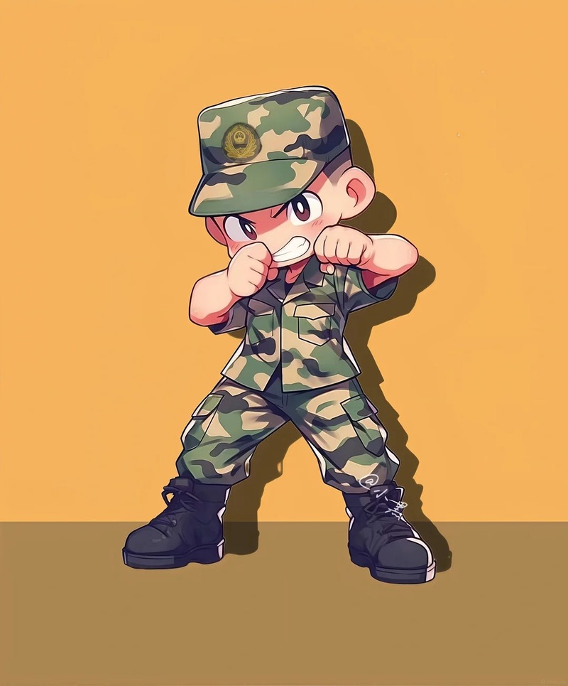 chú bộ đội chibi 22