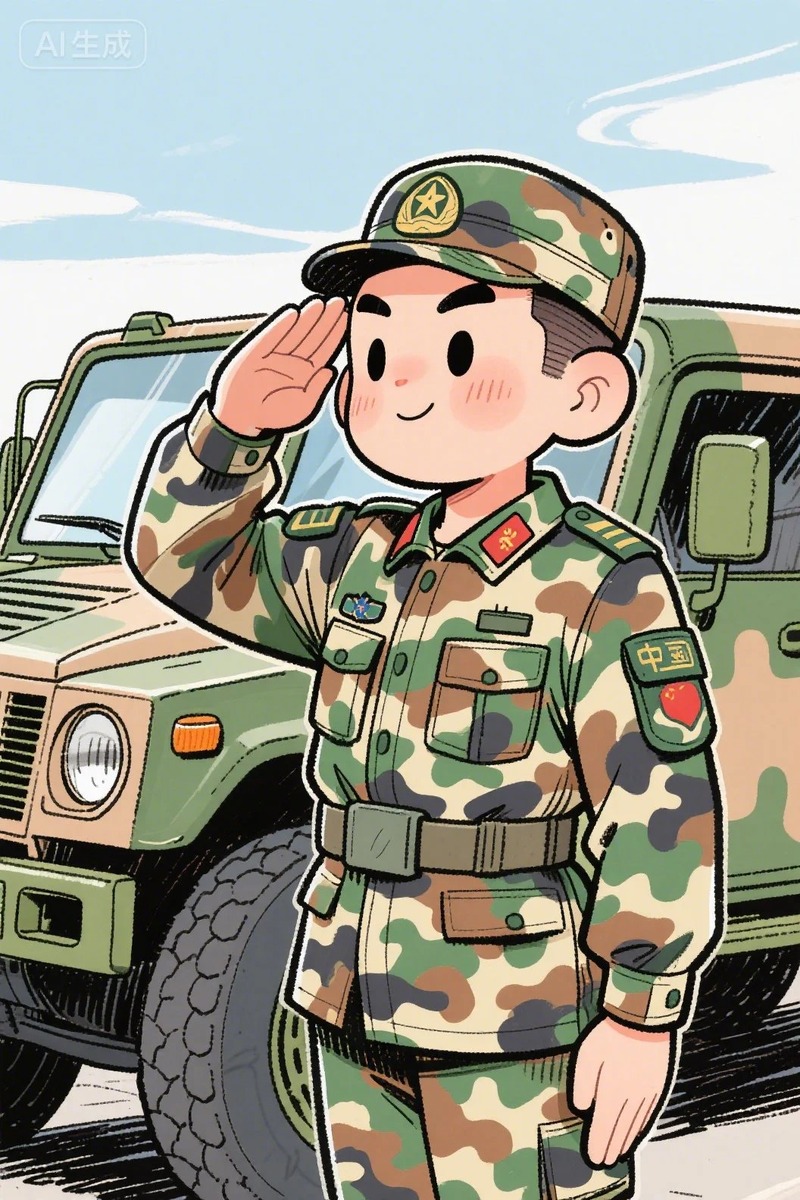 chú bộ đội chibi 24