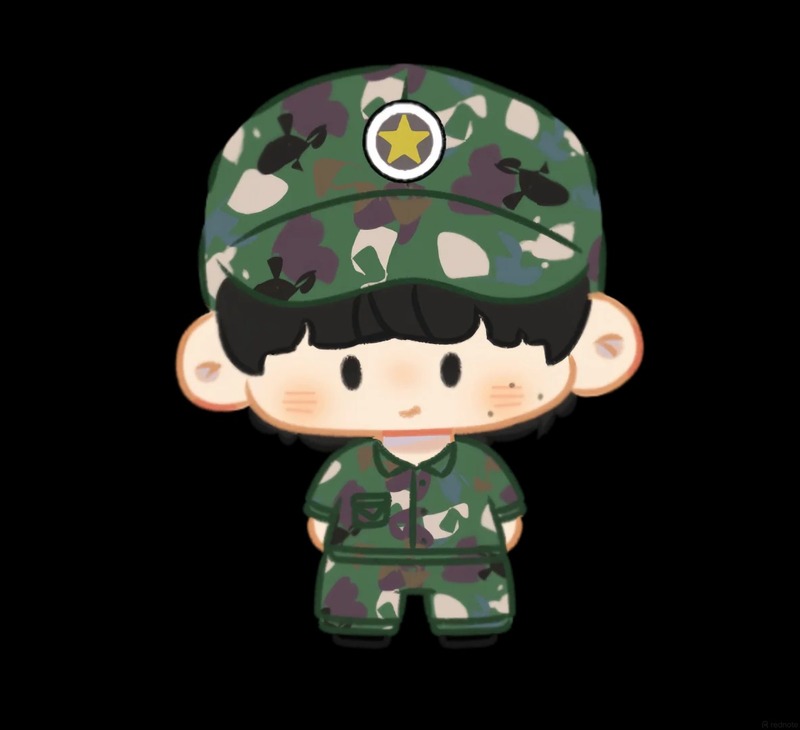 chú bộ đội chibi 29