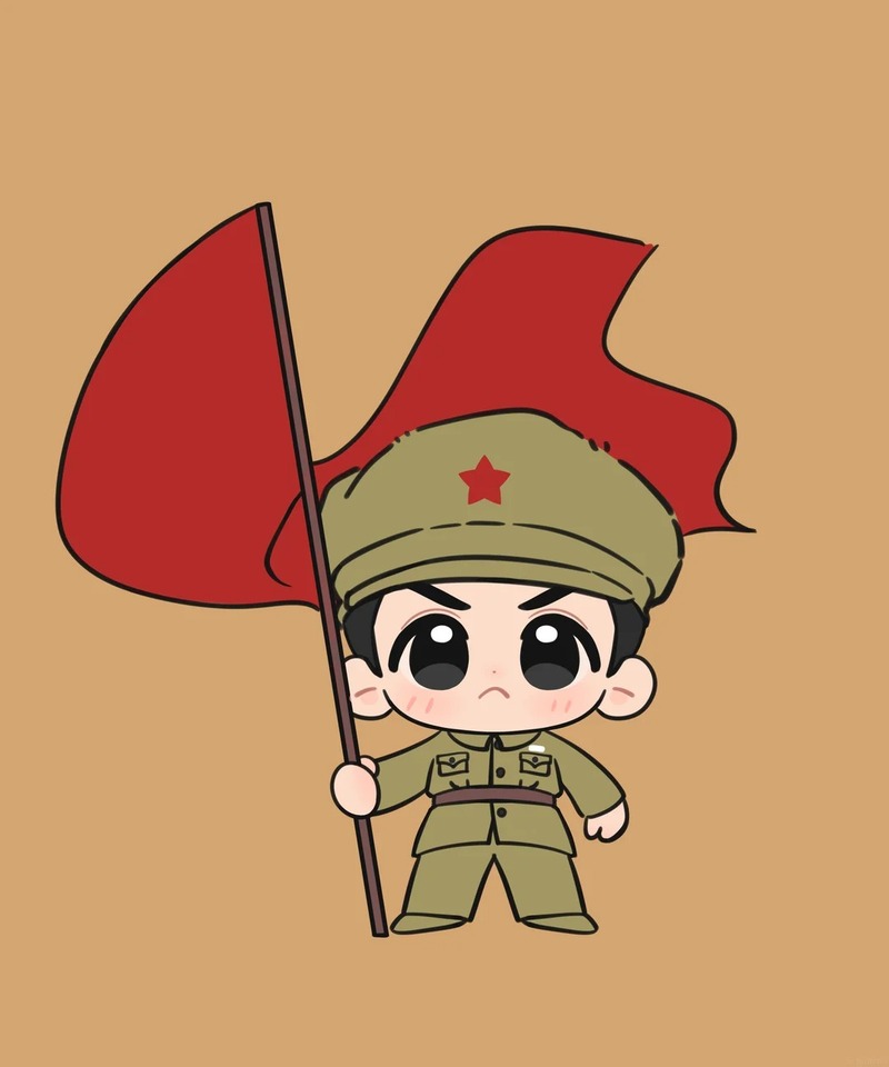chú bộ đội chibi 32