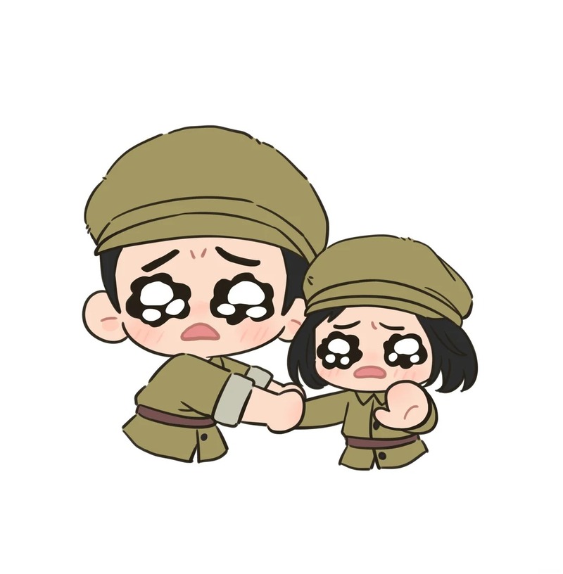 chú bộ đội chibi 6
