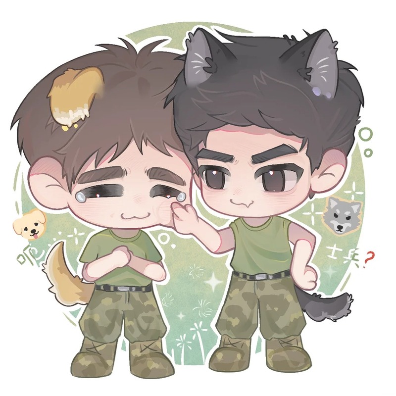chú bộ đội chibi 7