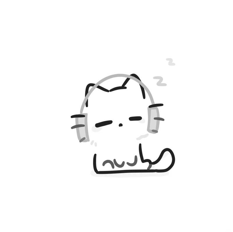 con mèo chibi