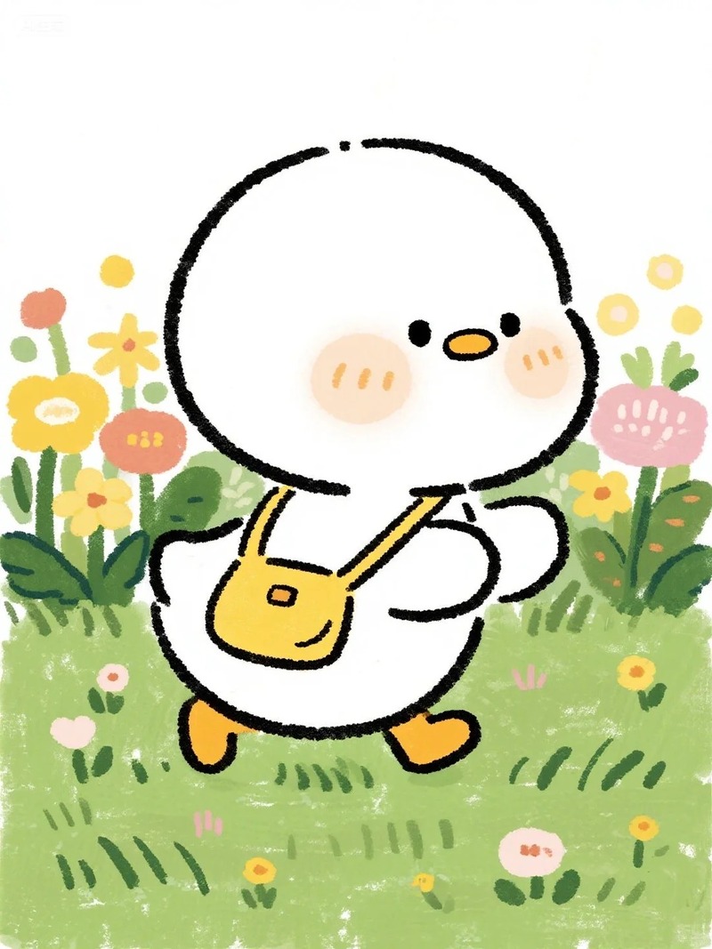 con vịt chibi