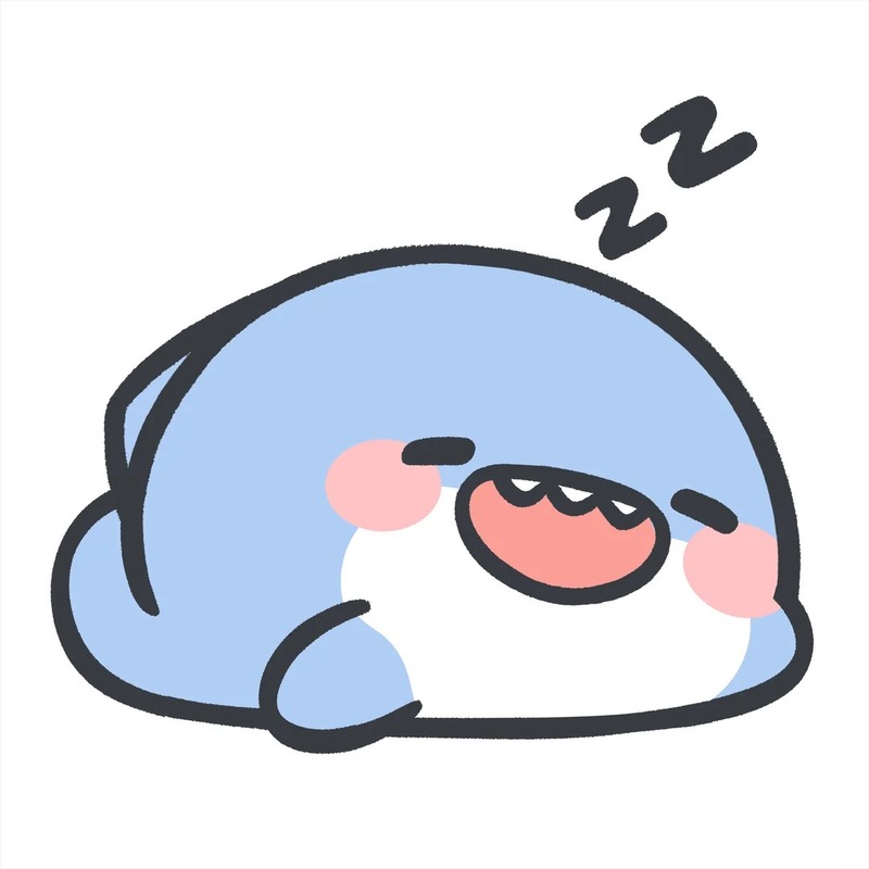 cute hình cá mập chibi 11