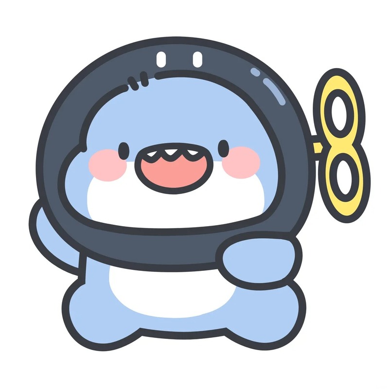 cute hình cá mập chibi 17