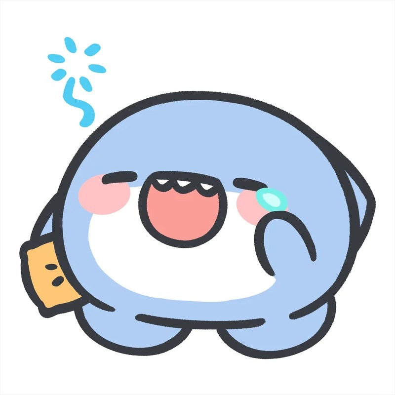 cute hình cá mập chibi 19