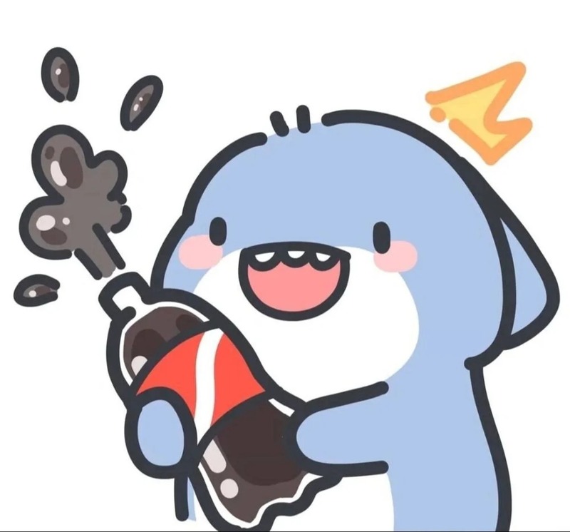 cute hình cá mập chibi 38