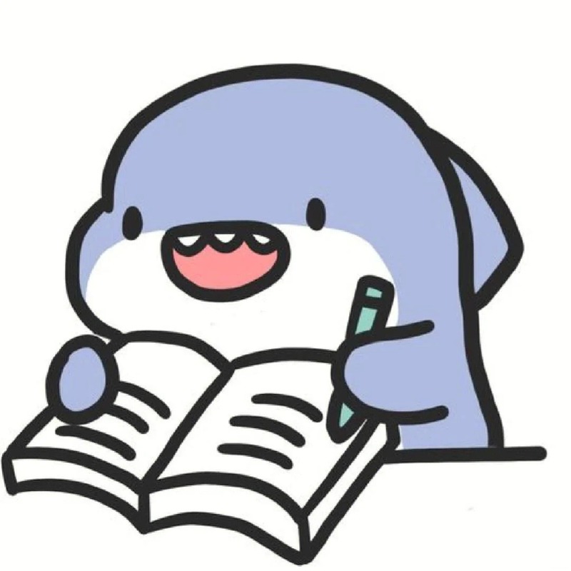 cute hình cá mập chibi 45