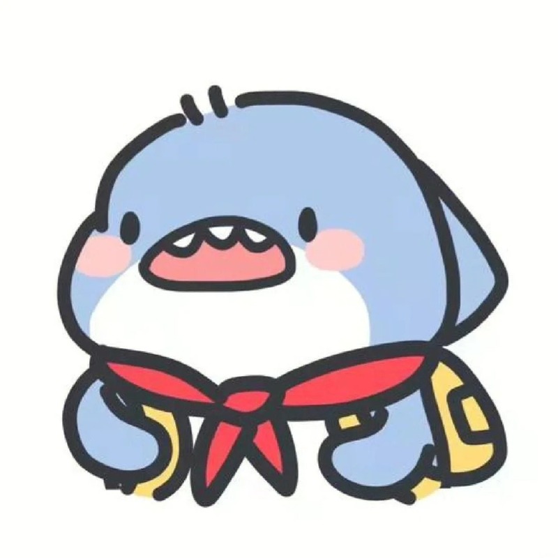 cute hình cá mập chibi 7
