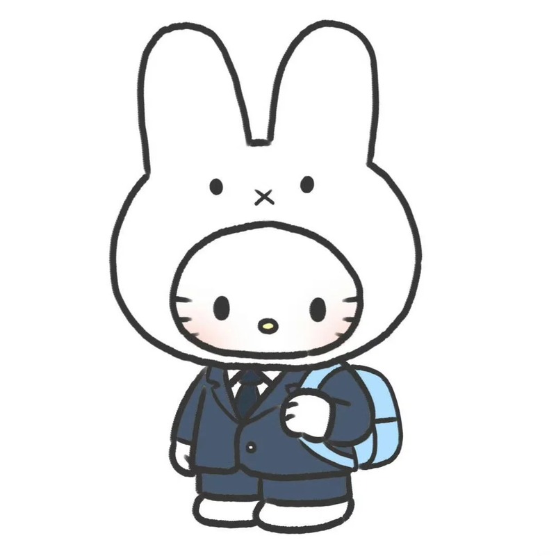 cute thỏ con dễ thương chibi