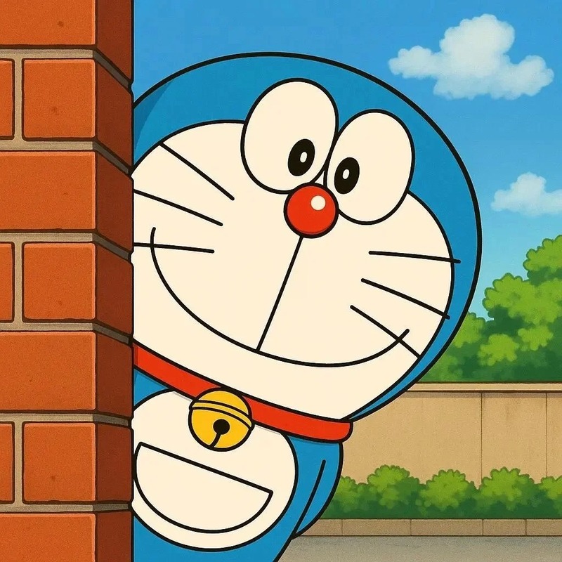 dễ thương doremon cute chibi 19