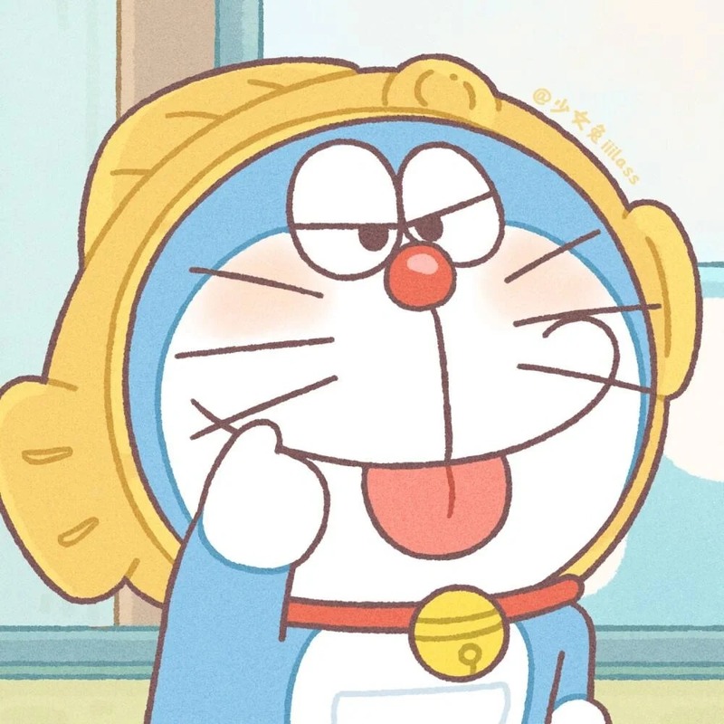 dễ thương doremon cute chibi 3