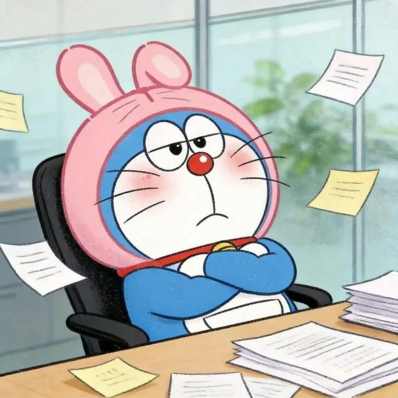dễ thương doremon cute chibi 30