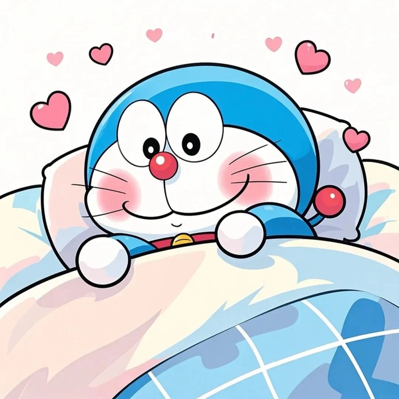dễ thương doremon cute chibi 37