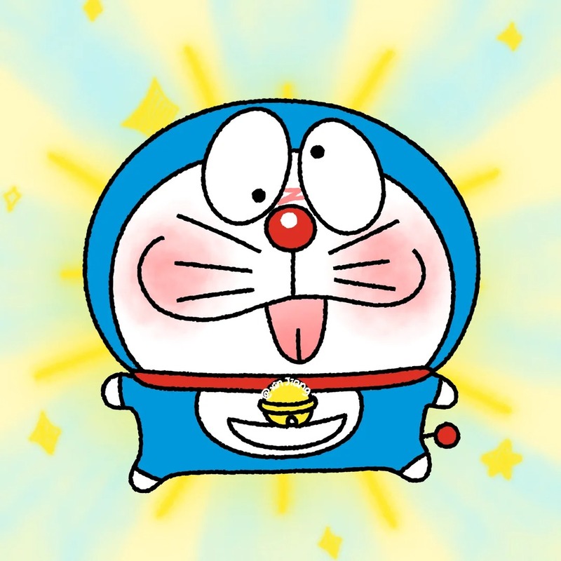 dễ thương doremon cute chibi 44