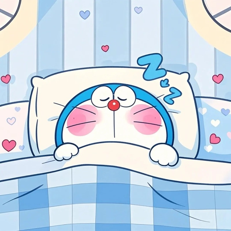 dễ thương doremon cute chibi 8