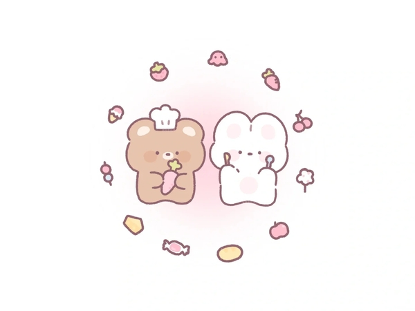 dễ thương gấu chibi cute 18