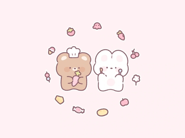 dễ thương gấu chibi cute 20